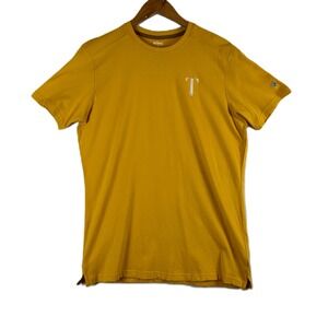 Kuhl Yellow Organic Cotton T Shirt Mens Medium Short Sleeve Casual Top